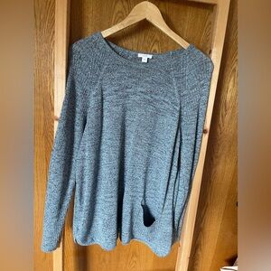 J Jill blue knit sweater- size large